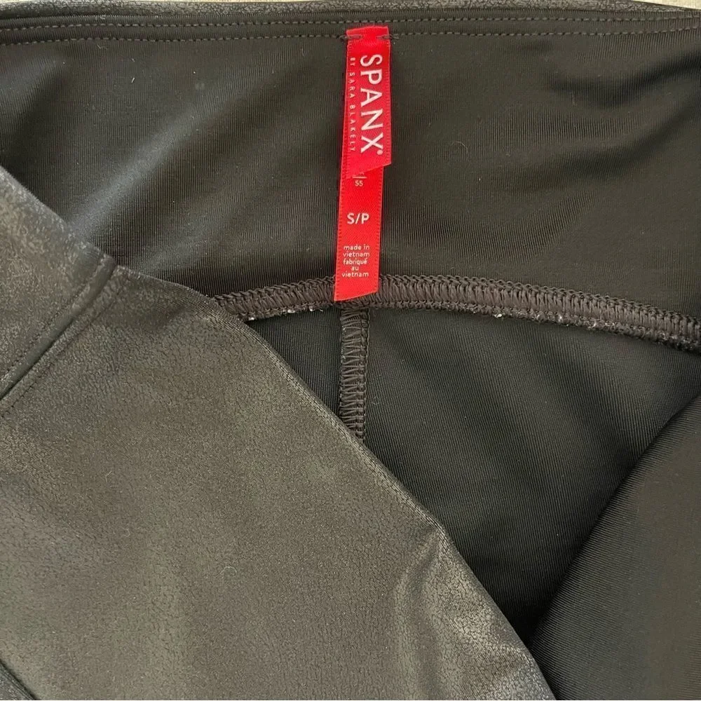 SPANX Faux Leather Leggings